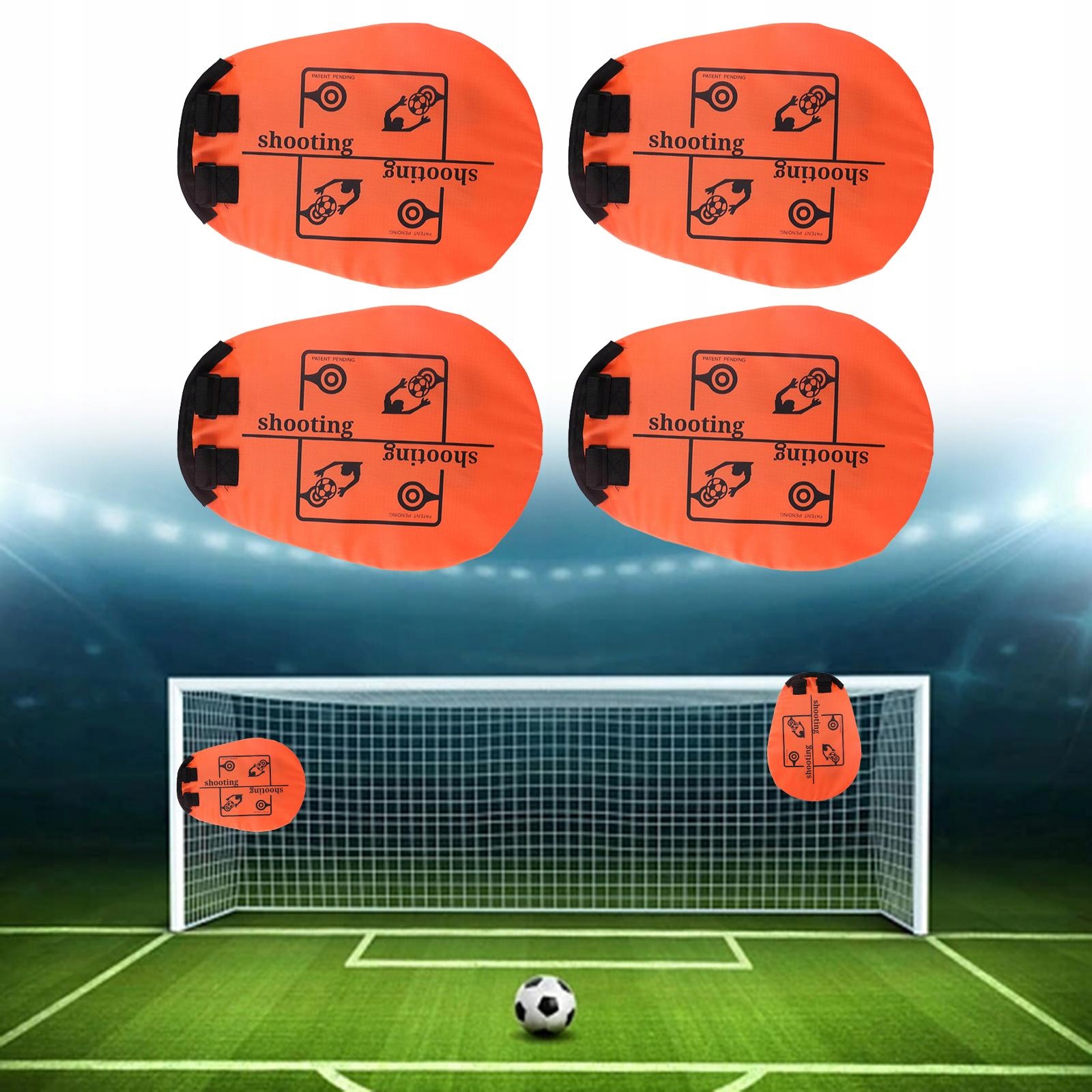 4Pcs Training Target for Football Soccer Training Długość (cm) 55
