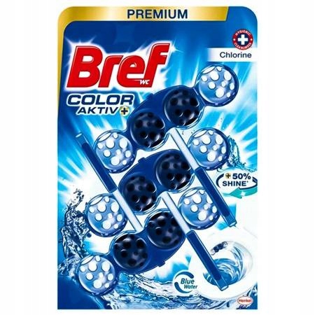 

Bref Color Ative Zawieszka do Wc Chlorine 3x50g