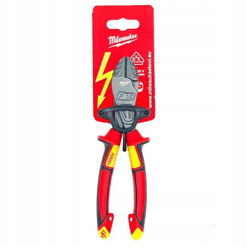 Szczypce Do Cięcia Bocznego Heavy Duty Vde 180mm Milwaukee 4932464569