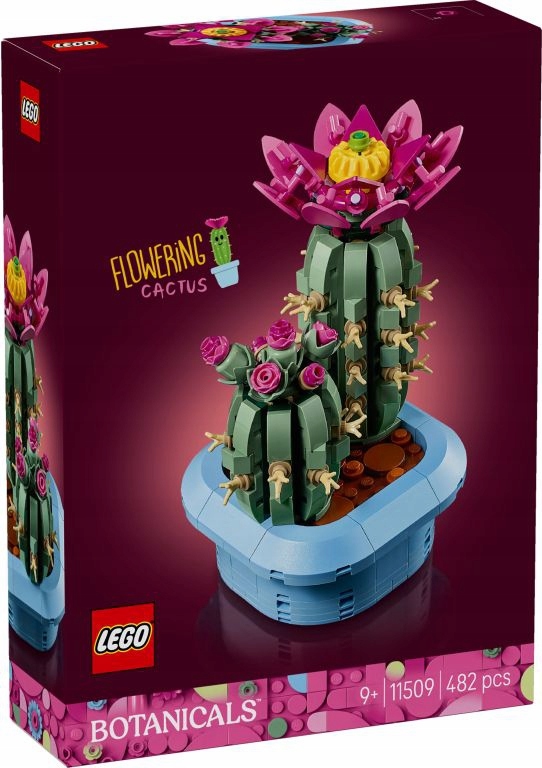 Lego Botanická Kolekce Kvetoucí Kaktusová Sada Kostek 11509