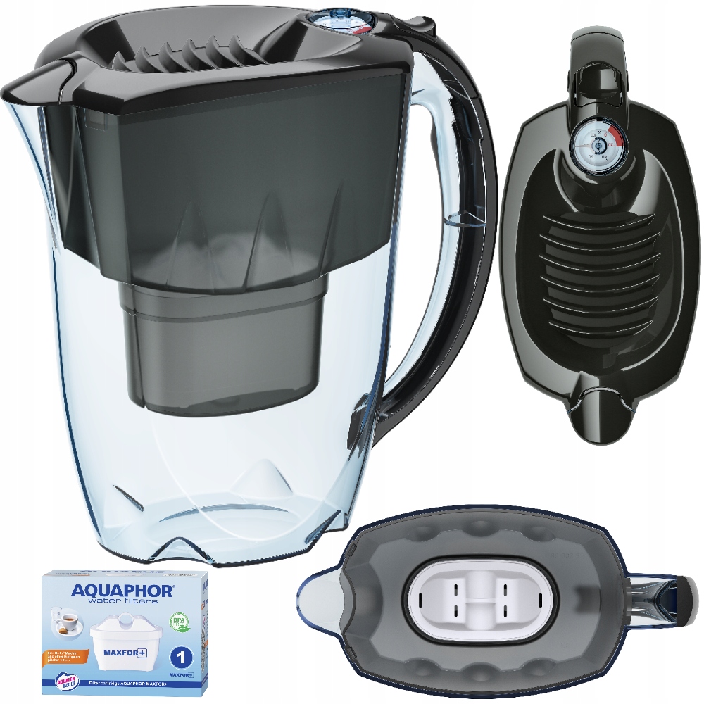 

Dzbanek filtrujący Aquaphor Amethyst 2,8 l Czarny