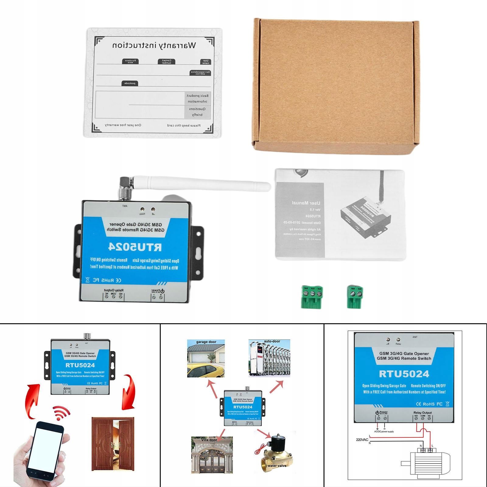 Napęd do , RTU5024 Napęd do otwierania Producent części bez marki