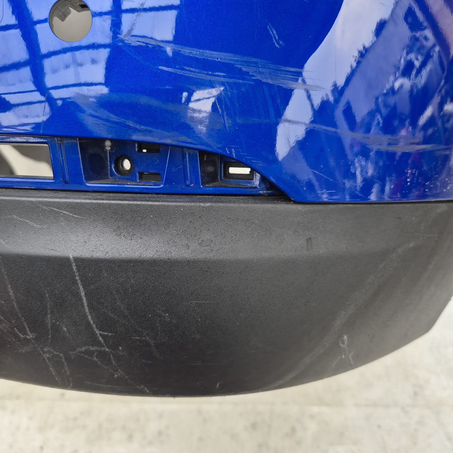 KIA SOUL EV II e-SOUL 19- bumper rear part rear PDC