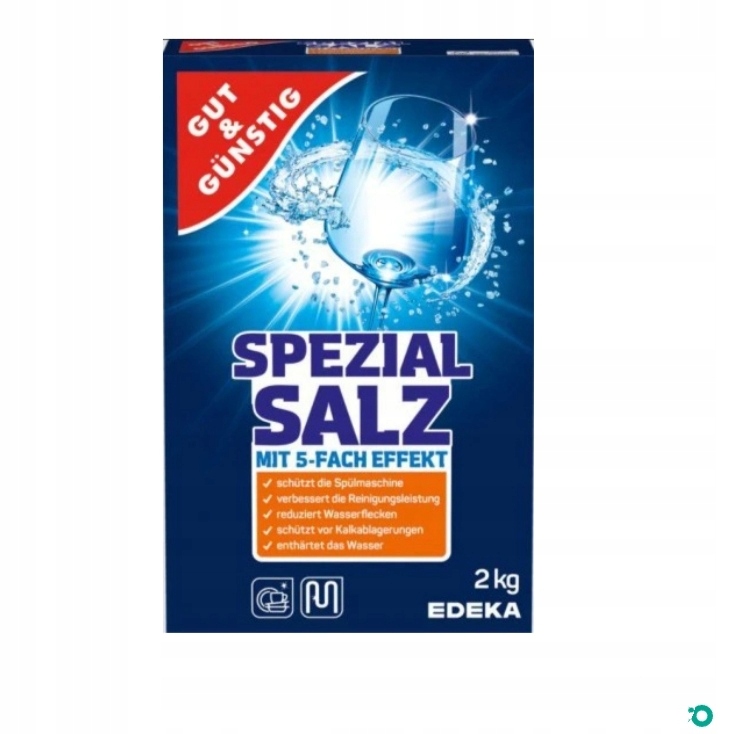 

Sól do zmywarki gruboziarnista Gut&Gunstig 2kg