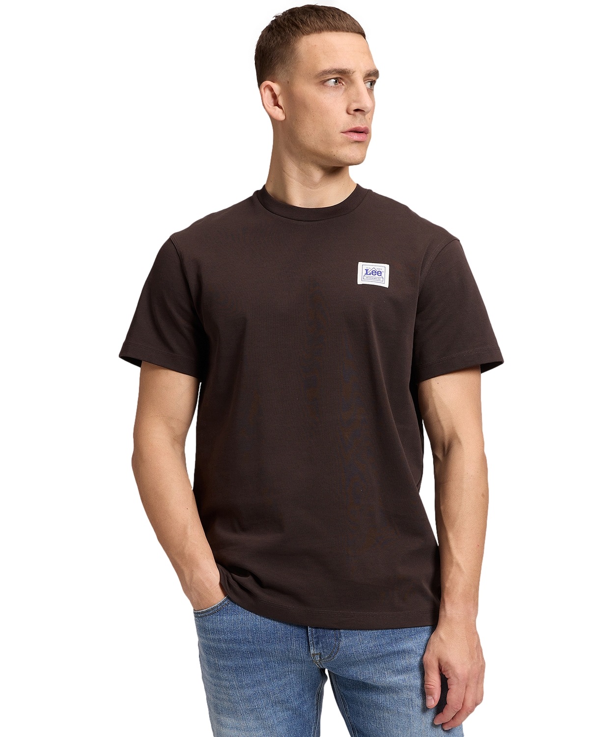 T-shirt Lee Workwear Tee 112387492 Chocolate Torte M