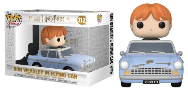 Funko Pop! Rides 112 Harry Potter: Ron Weasley v létajícím autě