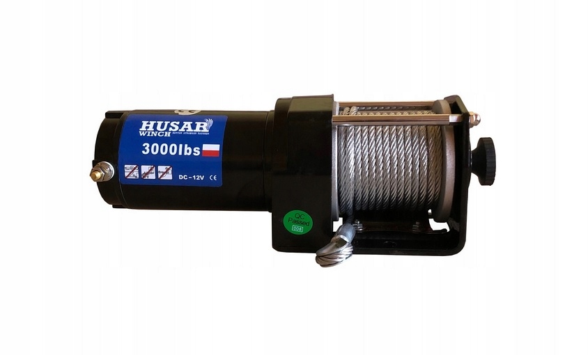 Atv 3000LBS гусар электрическая лебедка + пульт дистанционного управления