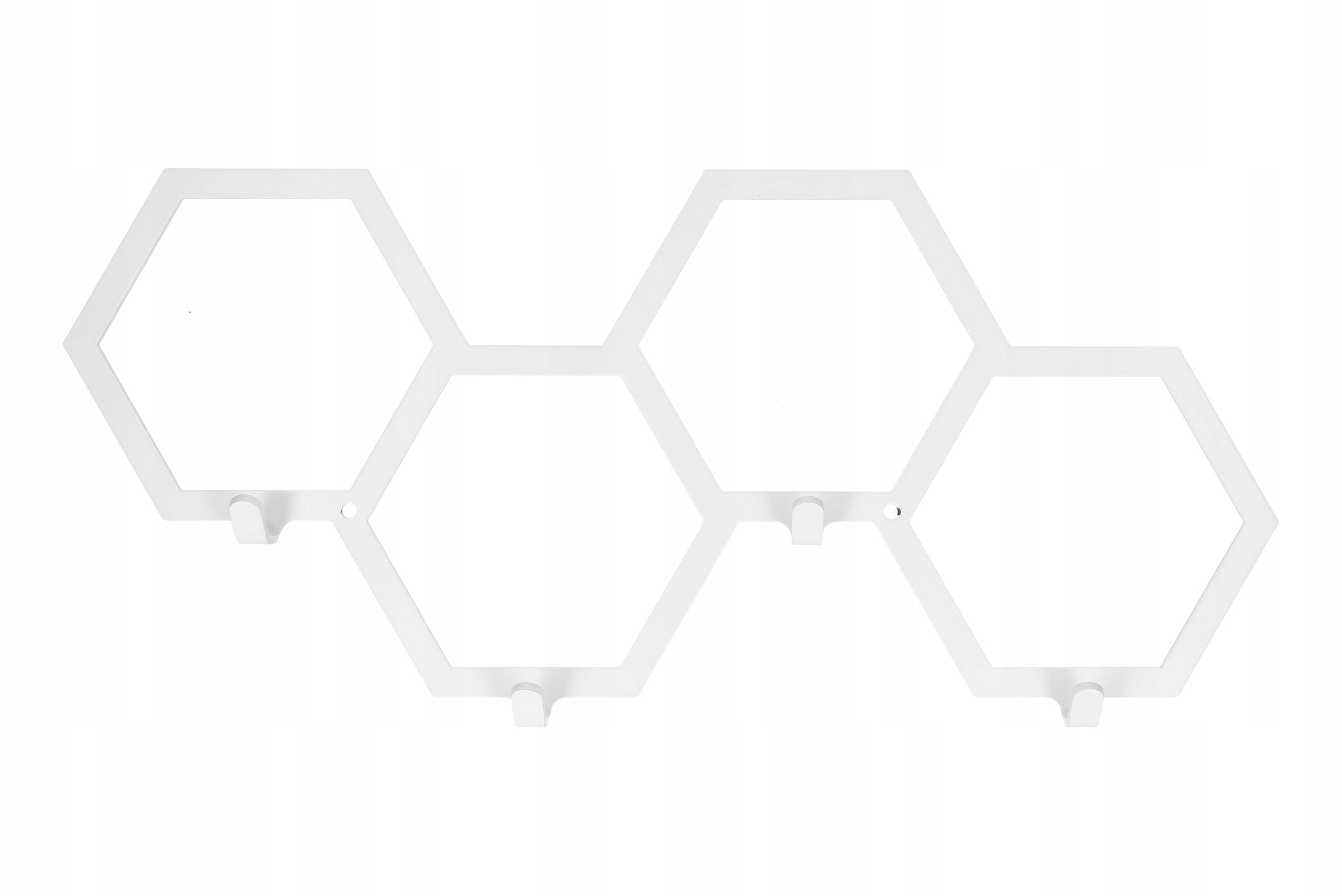 

Wieszak na ubrania ścienny plastry miodu hex Loft