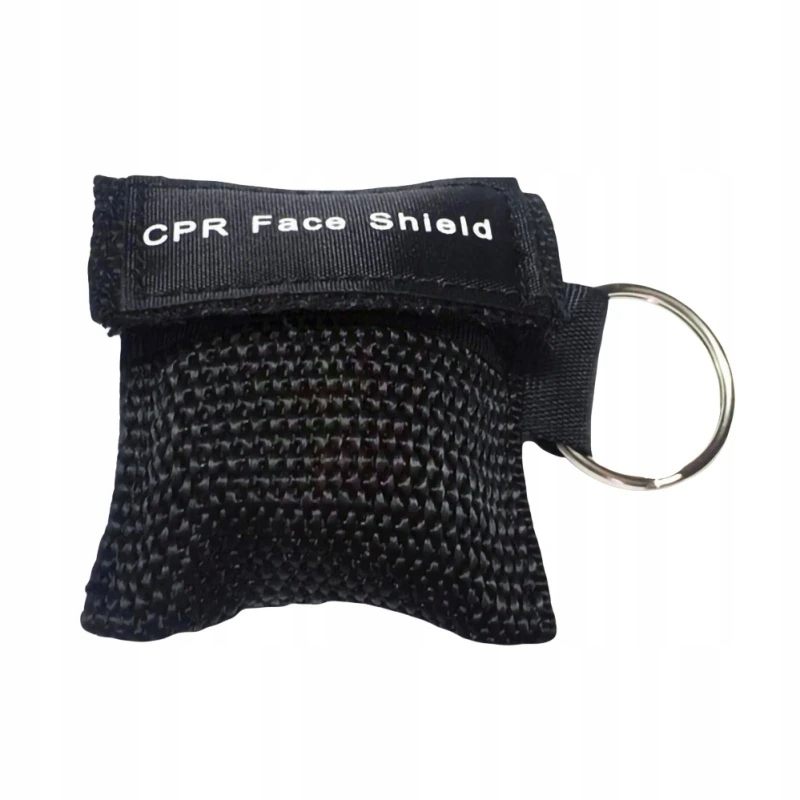 CPR Face Shield Mask Keychain Keying Outdoor Emergency Kit CPR Face
