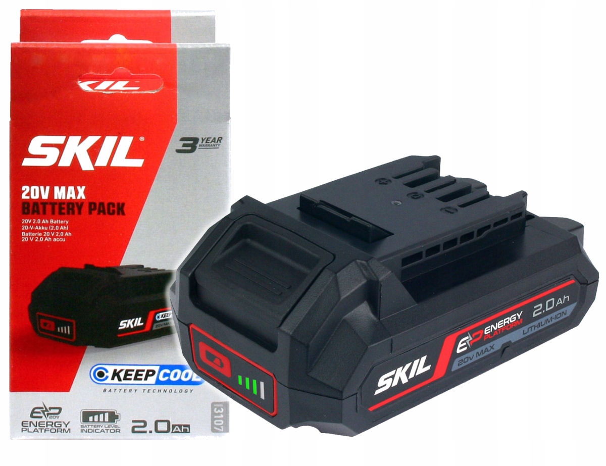 

Akumulator 20V 2,0Ah litowo-jonowy Keep Cool Skil