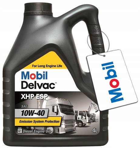

Mobil Delvac Xhp Esp 10W40 E9 E7 E6 E4 4L