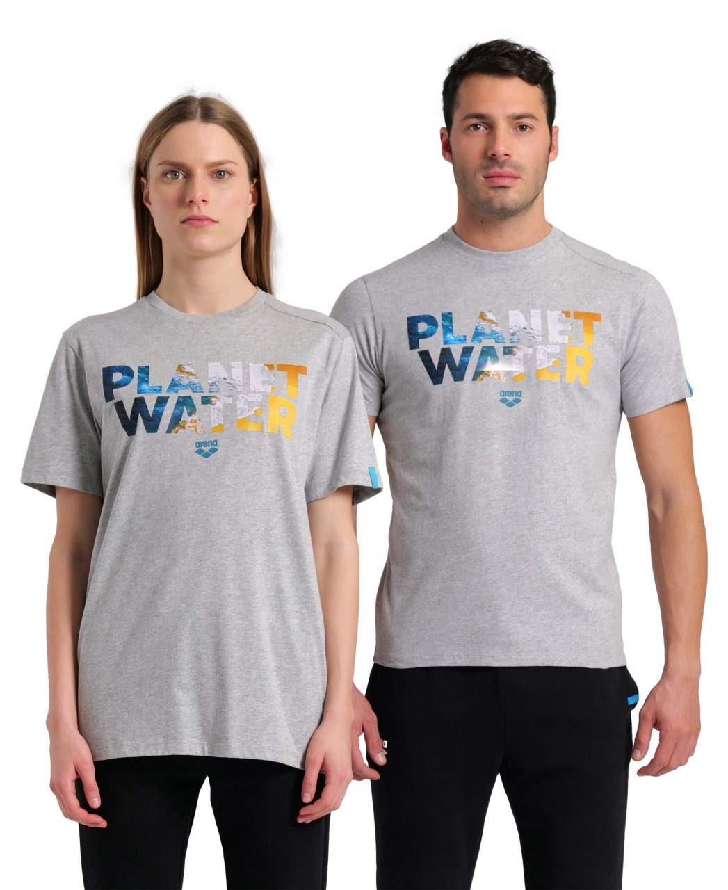 Tričko Arena Arena Planet Water T-shirt Medium Grey S