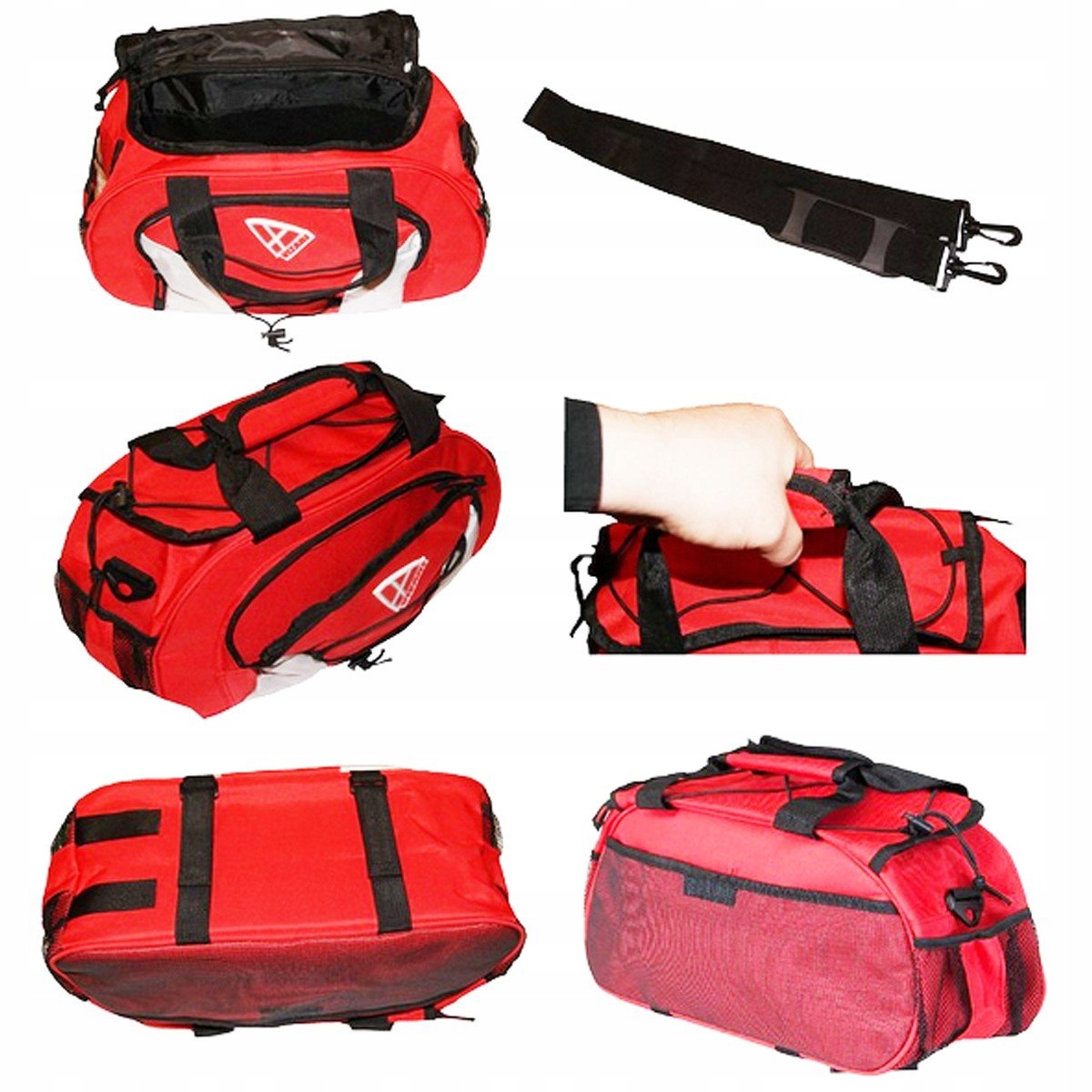 TORBA NA BAGAŻNIK ROWEROWY SAKWA ROWEROWA VIZARI K-004 ODBLASKOWA PREMIUM Marka Vizari