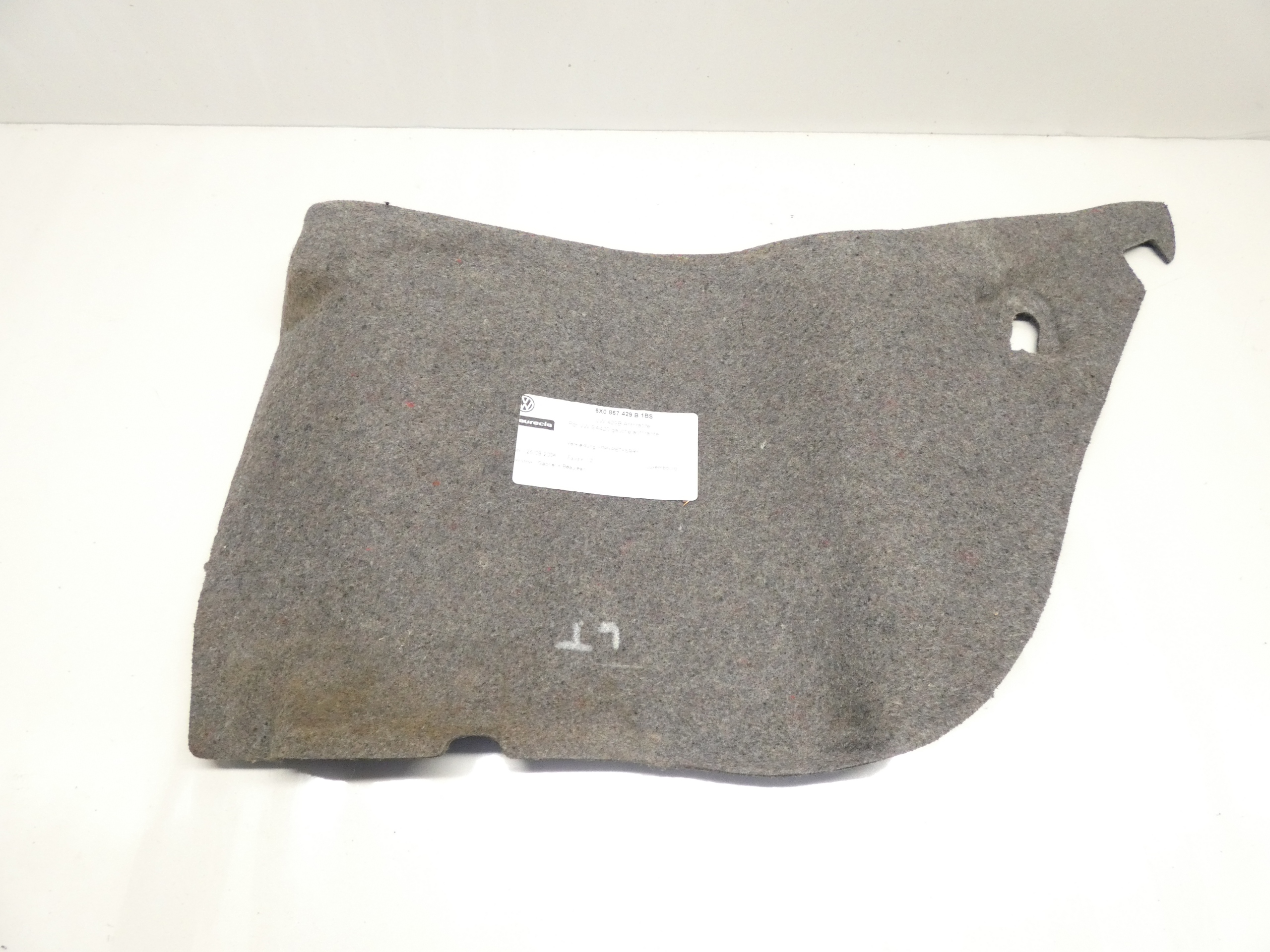 boot upholstery left rear part VW LUPO AROSA 98-05 6X0867429B