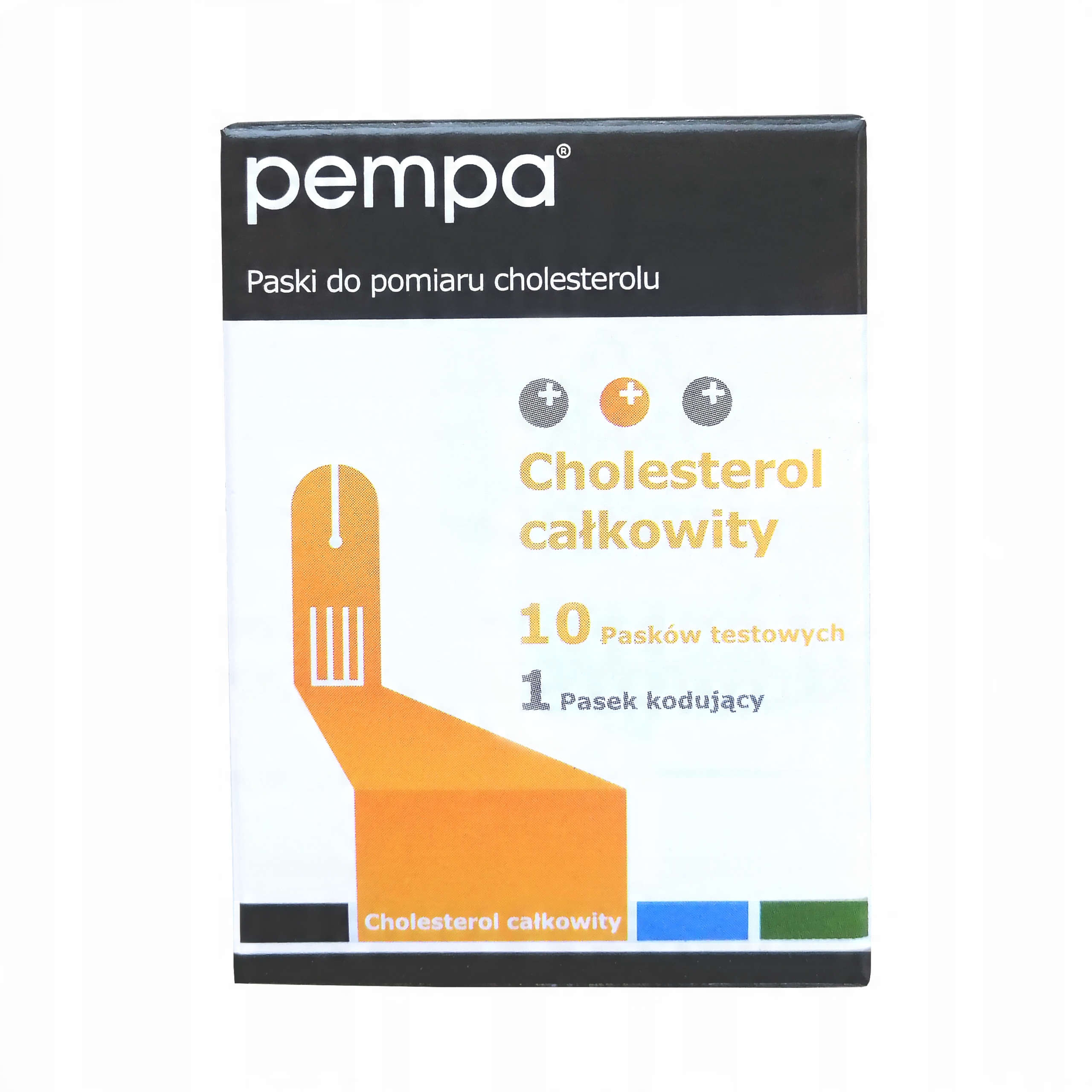 

Paski do pomiaru cholesterolu we krwi Pempa 10szt