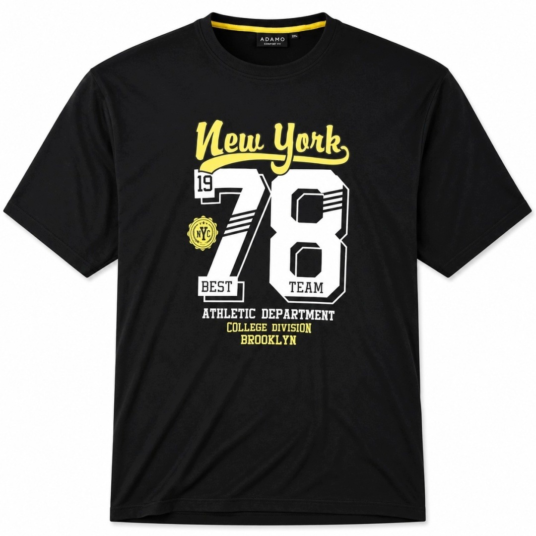 Cf Velká Tričko Adamo Černá vel 8XL obvod 190 cm