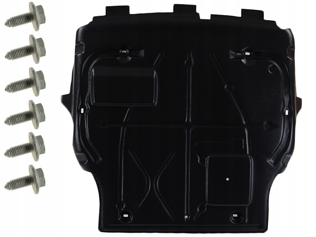 Kryt pod motor Vw T5 T6 Transporte Multivan Pampers motoru Spinky