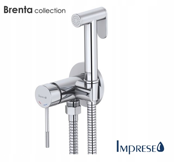 Imprese Brenta podomietková bidetová batéria, chróm