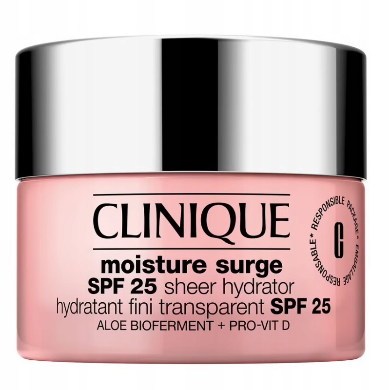 Pleťový krém Clinique Moisture Surge Sheer Hydrator Spf 25 50 ml