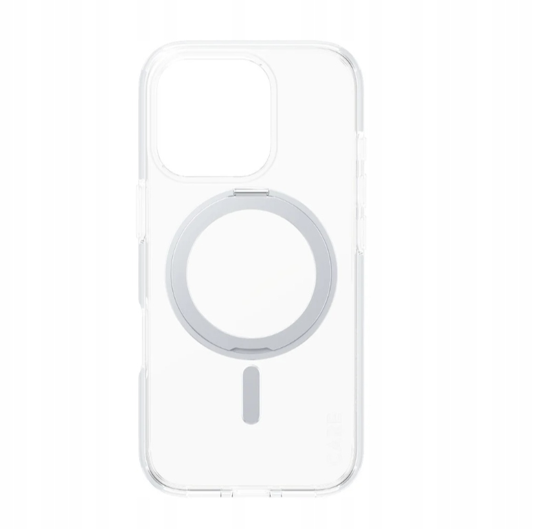 Obal Care od PanzerGlass s Funkciou Strieborného Stojana a MagSafe pre iPhone 16 Pr