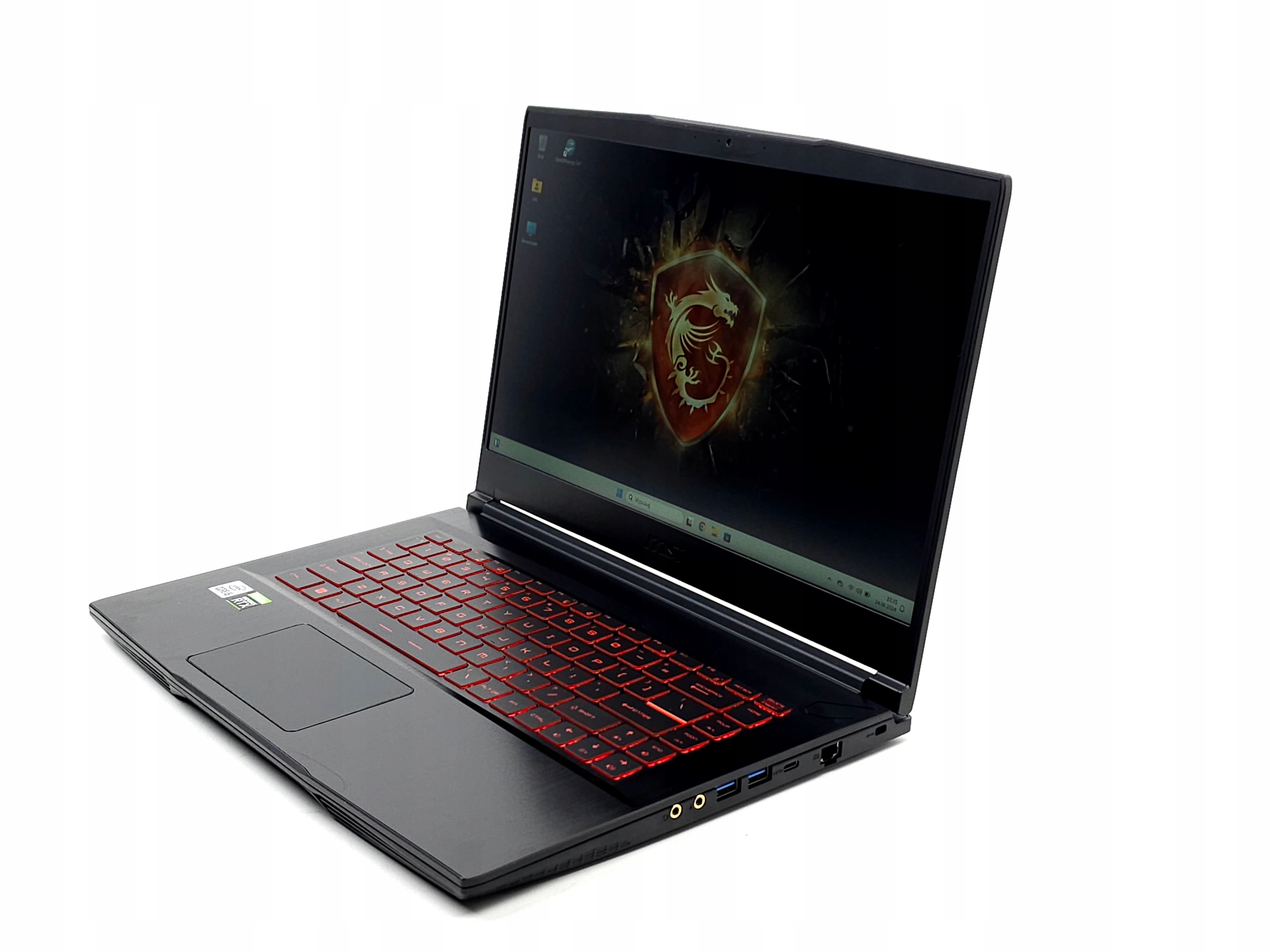 Laptop MSI GF63 110UC-695PL I5-10500H 16GB 512GB RTX 3050 W11 Kod producenta GF63 10UC-470XPL|5M216W10