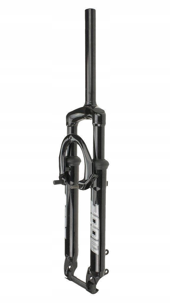 Amortyzator rowerowy przód Mode MD-718K czarny 26 cali v-brake/tarcza 1'