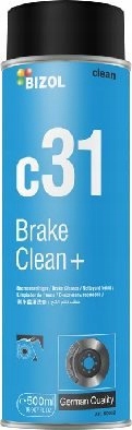 

Zmywacz do hamulców Bizol Brake Clean+ c31 500ml