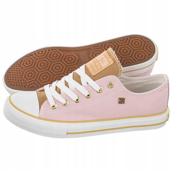 

Buty Damskie Trampki Big Star Różowe HH274455