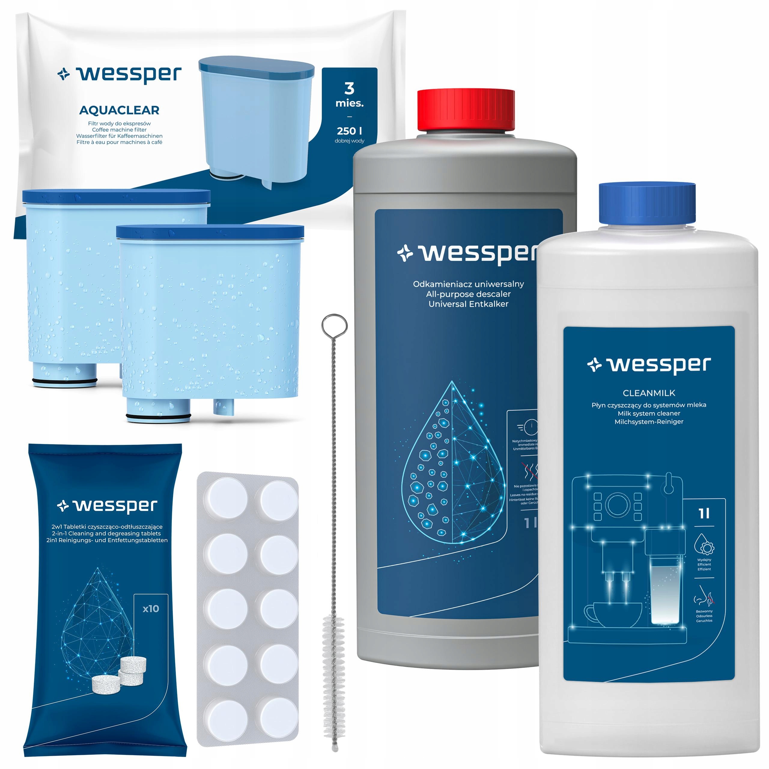 Sada Wessper pro čištění a odvápňování kávovaru Philips Saeco