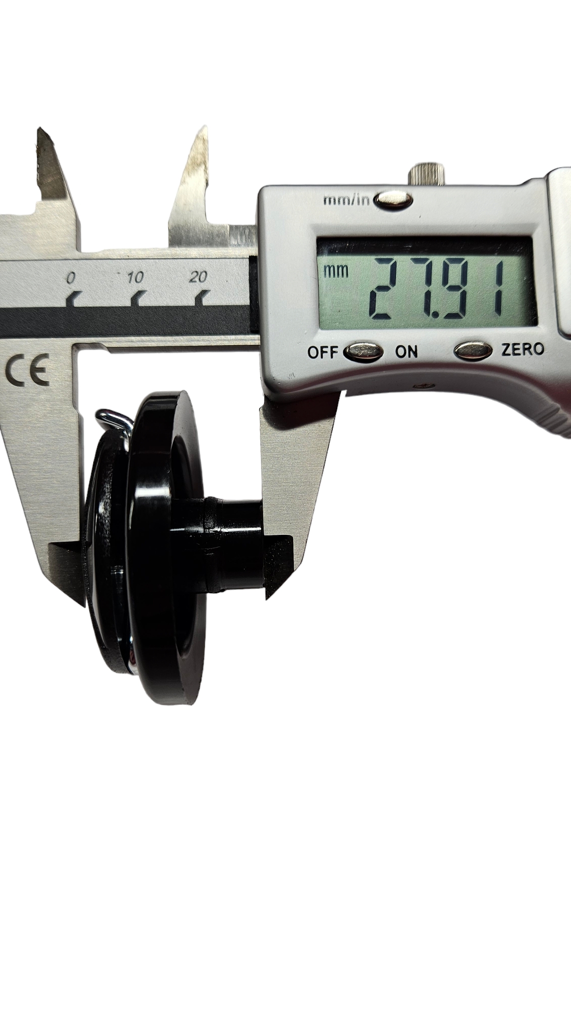 Kapsel CZARNY, spinka, blokada do kółek pompowanych, do kół z ŁOŻYSKAMI Rodzaj kół Pompowane