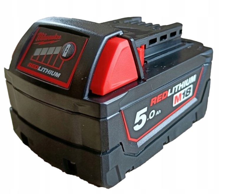 Zcela Nový Akumulátor Baterie Li-Ion Milwaukee 18V 5Ah M18B5