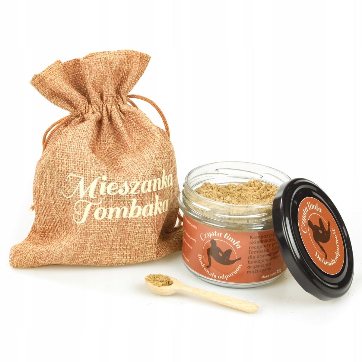 Mieszanka ziołowa Tombaka Czysta Limfa Tombak 75g dla mężczyzn