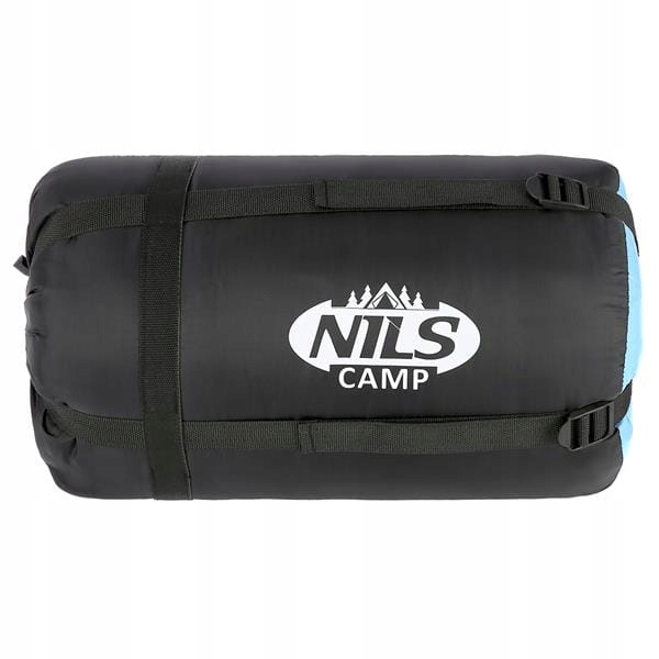 ŚPIWÓR NILS CAMP NC2012 220 cm CZARNO-NIEBIESKI Temperatura komfortu (T-Comfort) od 6 do 10°C