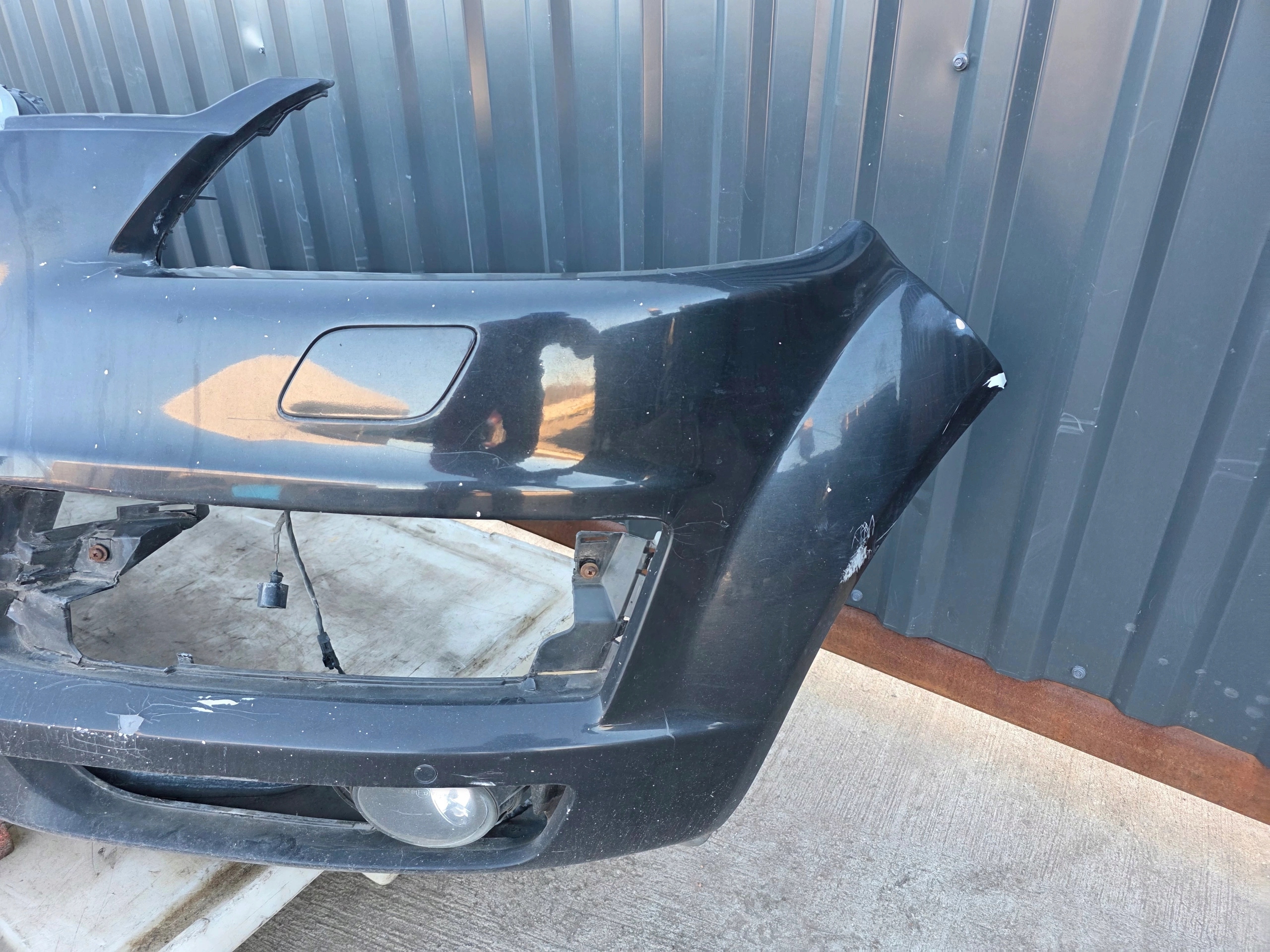 bumper front AUDI Q7 4L S LINE washers PDC complete original *2* !!!