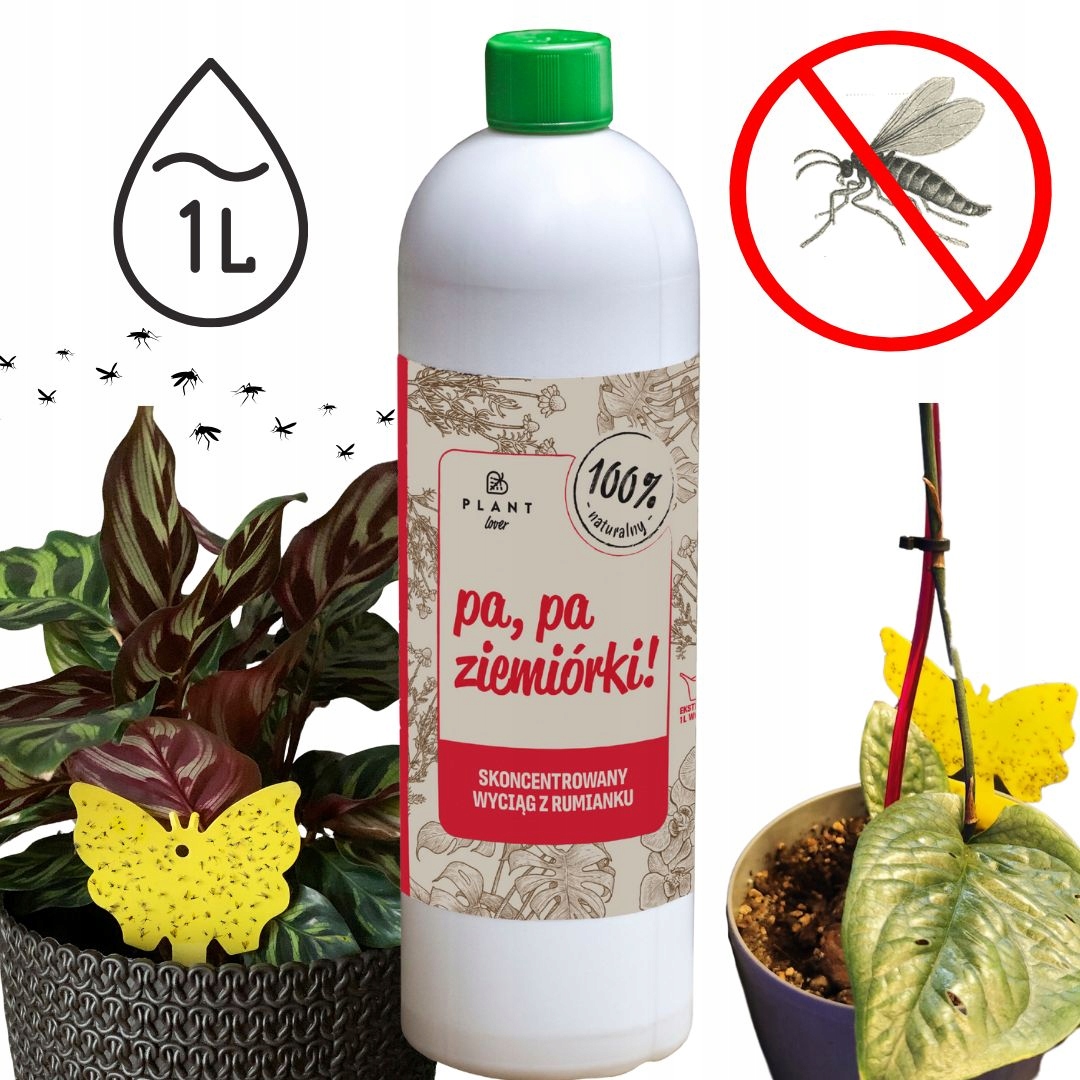 Pa, pa ziemiórki 1 Litr Plant lover |na ziemiórki w roślinach| Plantlover