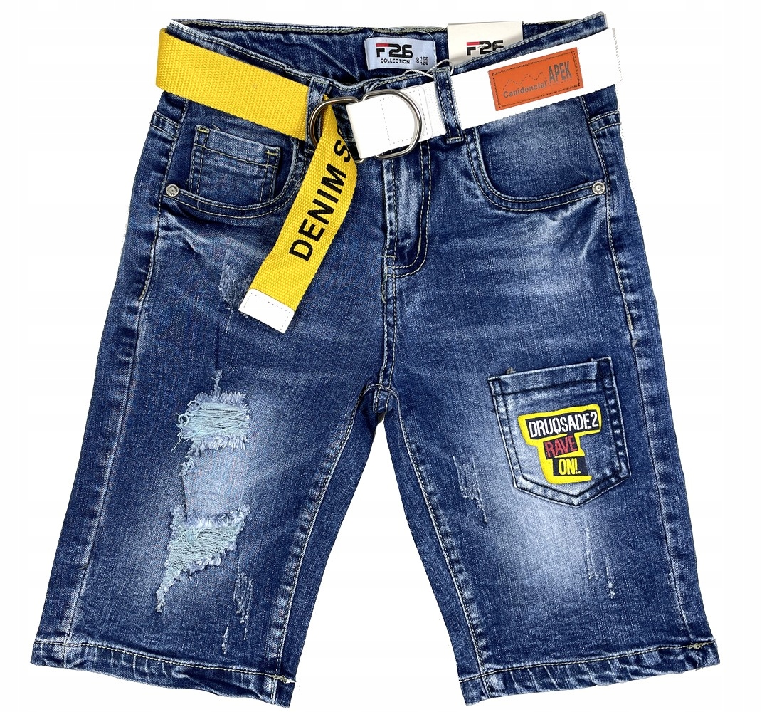 

Spodenki Jeans elastyczne Omen r 12 -146/152 cm