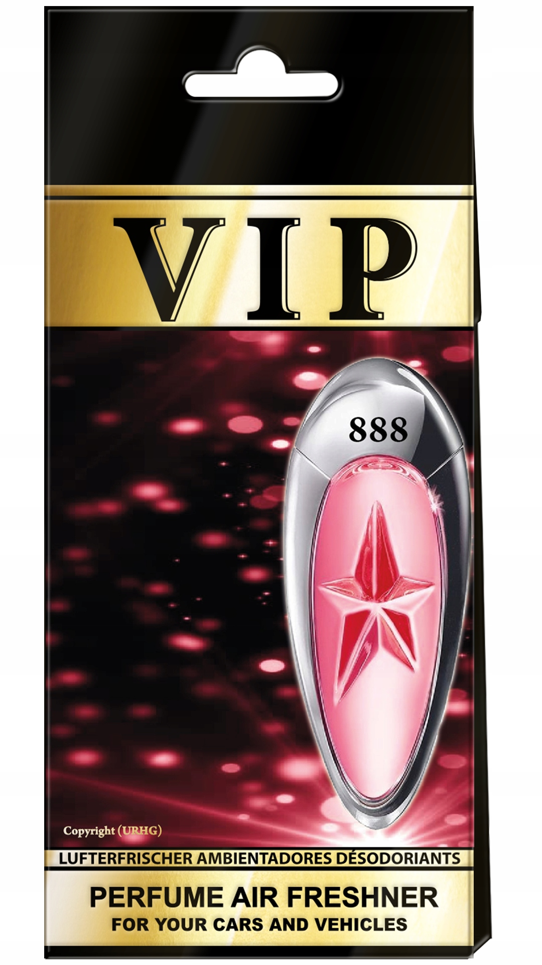 

Caribi Vip 888 Zapach do auta Angel Muse