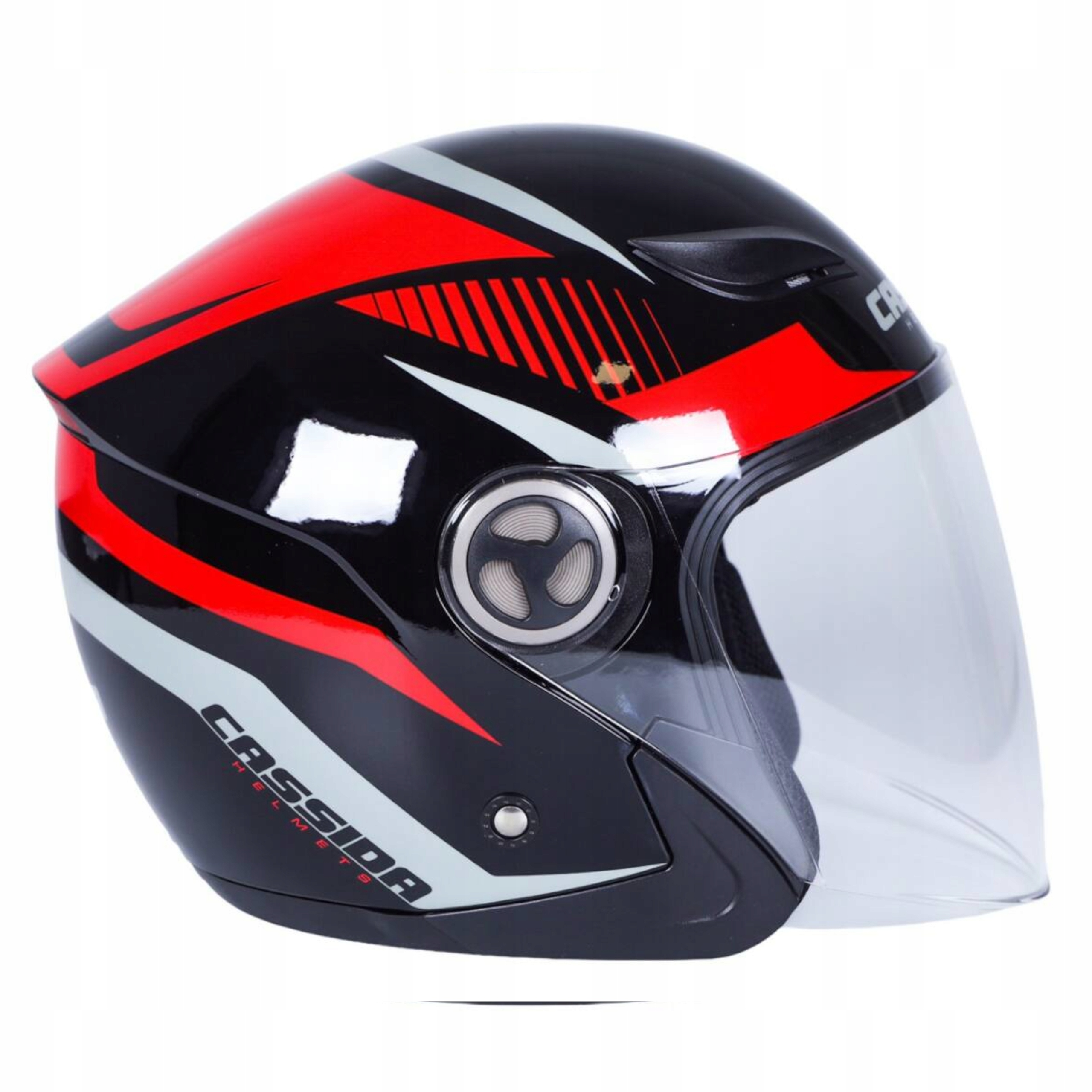 KASKI CLASSIC LED ODBLASK DŁUGA SZYBA CASSIDA S Obwód głowy 55-56 cm