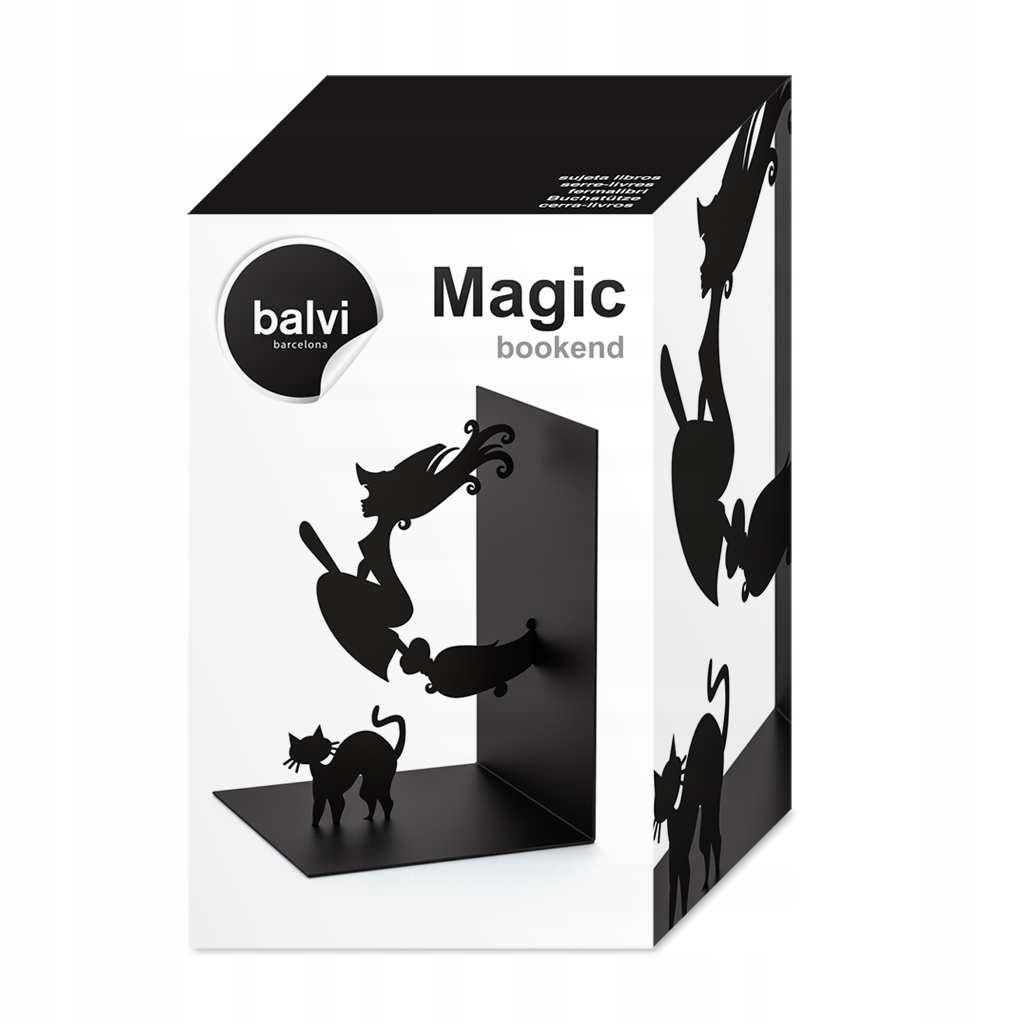 Balvi Magic Bookend - Stylowy Uchwyt na Książki do Domu i Biura Marka Balvi