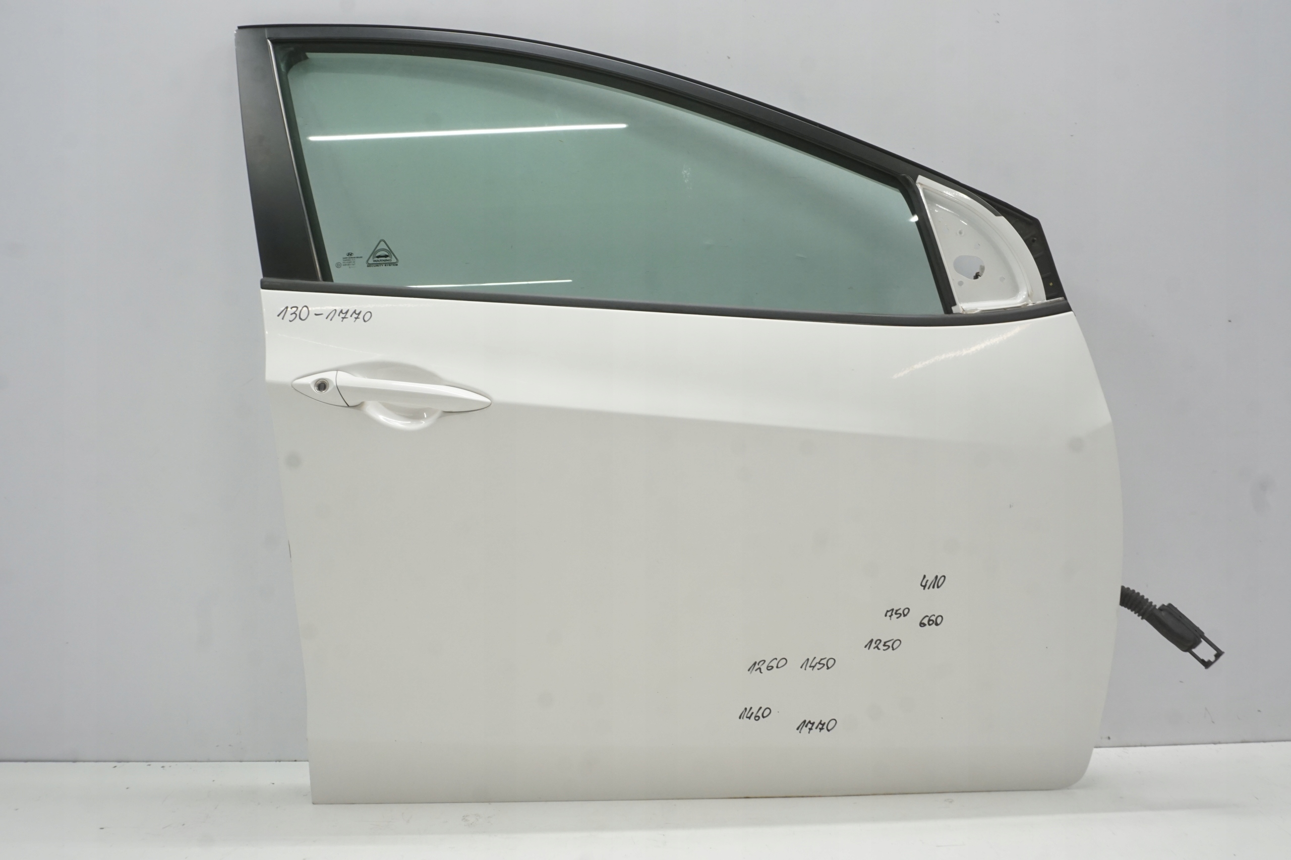 HYUNDAI I30 II HB 5D 13R DRZWI PRAWY PRZÓD TCW