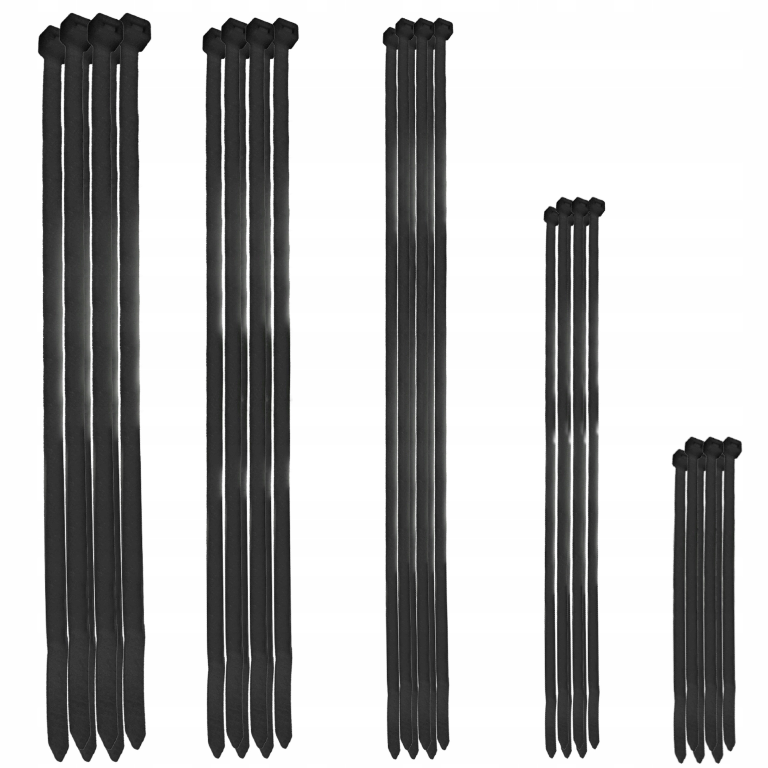 

Zestaw Opaski Zaciskowe Trytytki 10 30 cm 100szt