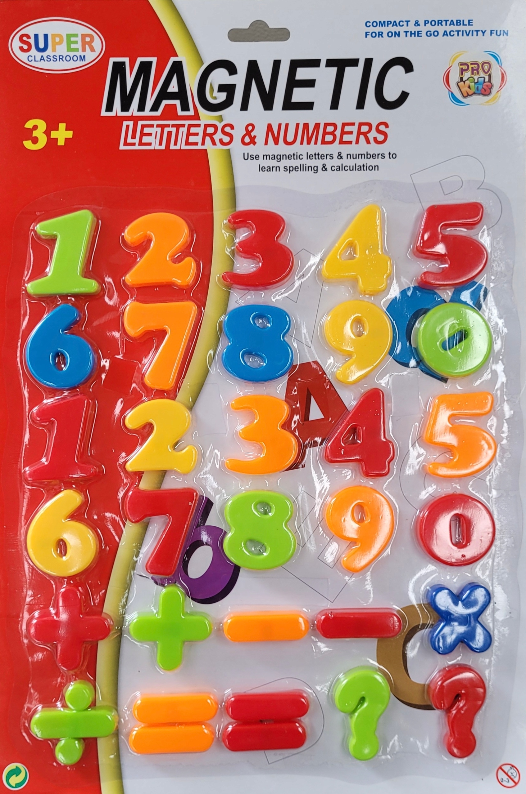 

Cyferki Magnetyczne na lodówkę Pro Kids zestaw