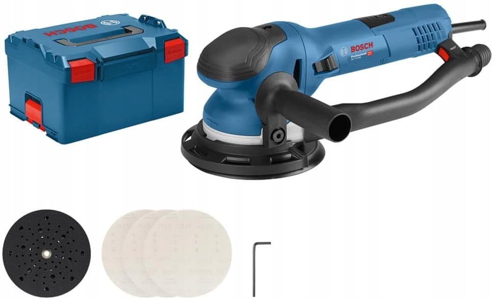 Bosch Get 75-150 excentrická bruska 750W talíř 150 mm L-boxx