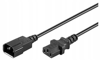 MicroConnect Power Cord C13 C14 7 m černý