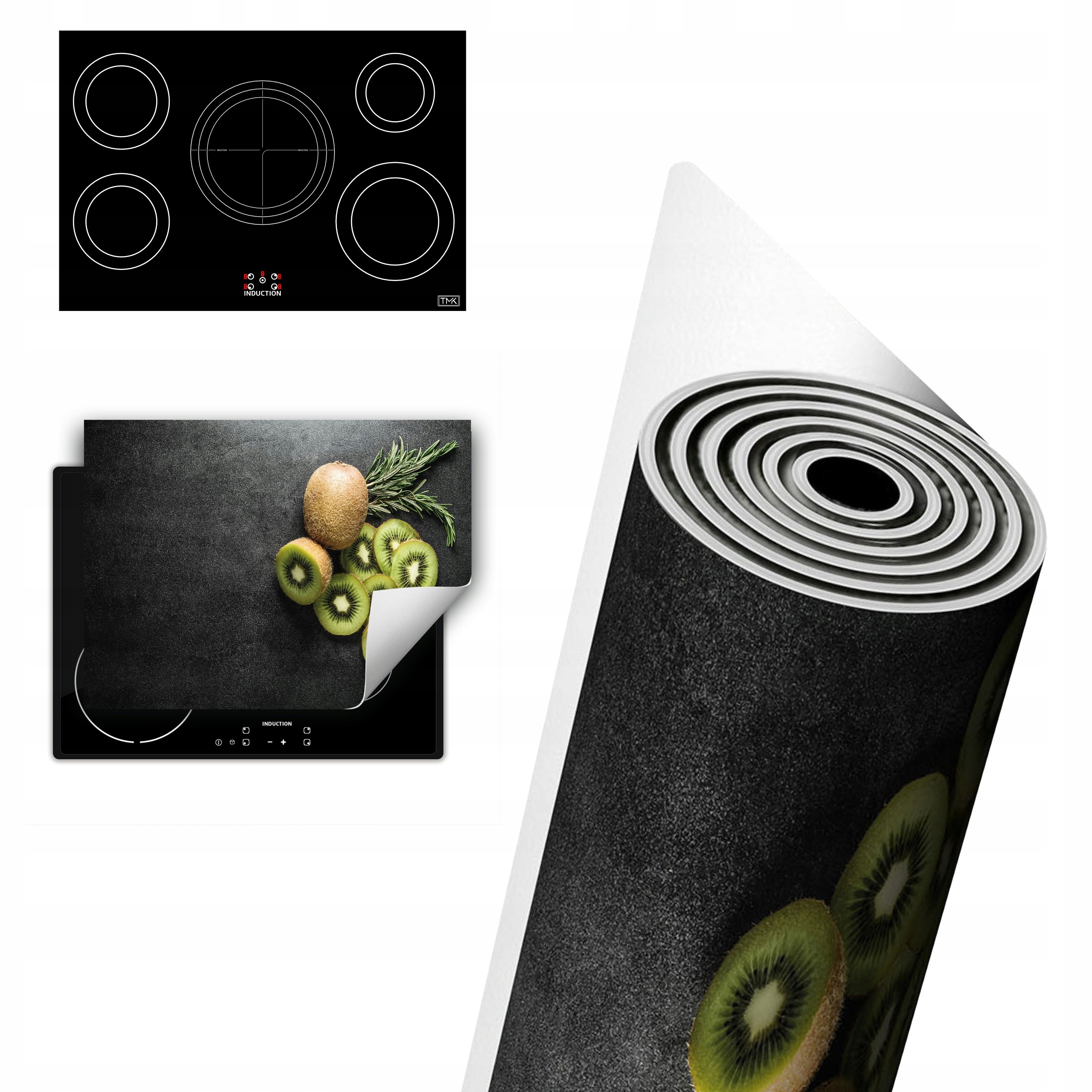 Vinylová Ochrana Na Indukci Desky 80x52 břidlice kiwi