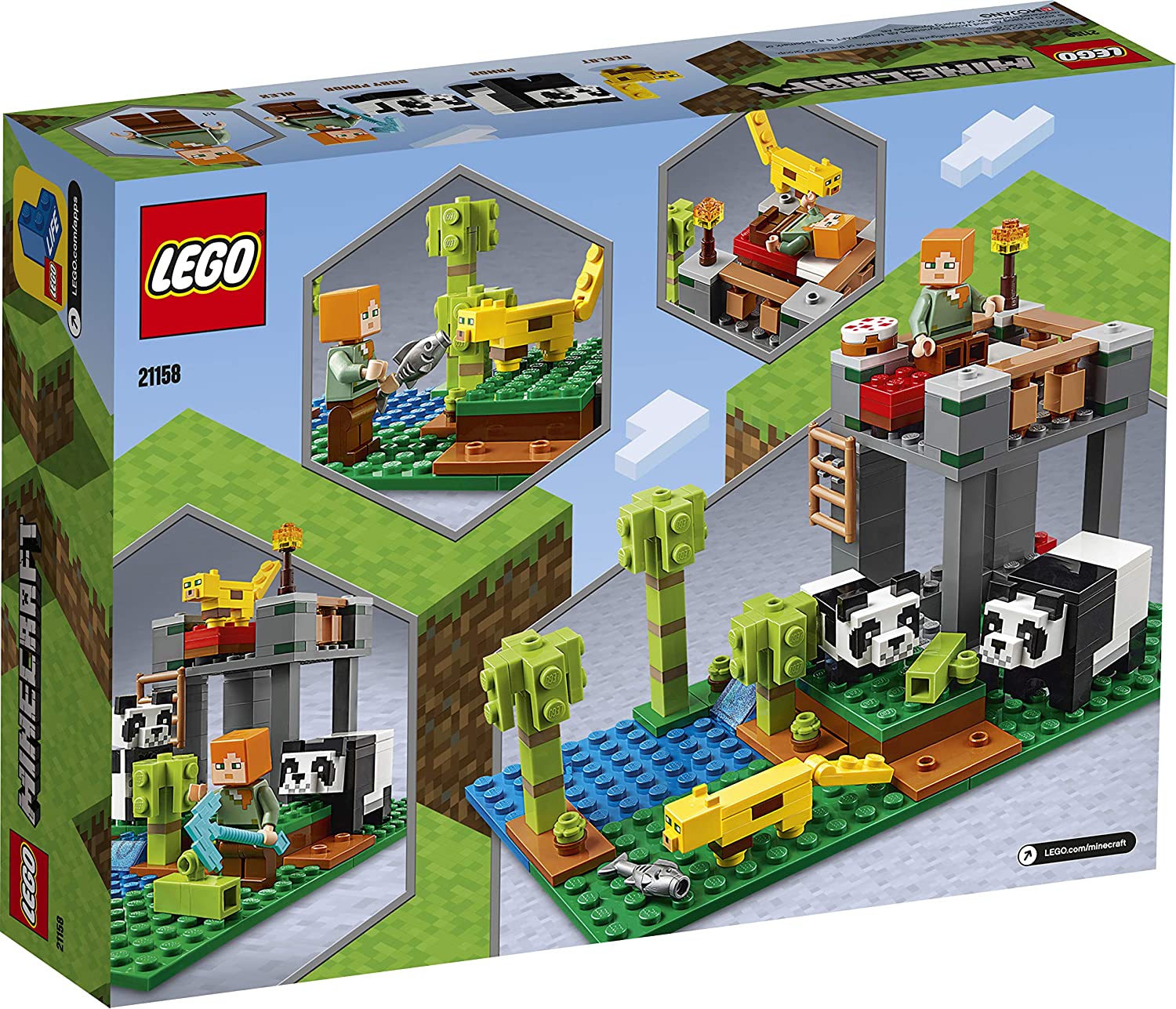 LEGO MINECRAFT 21158 ŻŁOBEK DLA PAND Marka LEGO