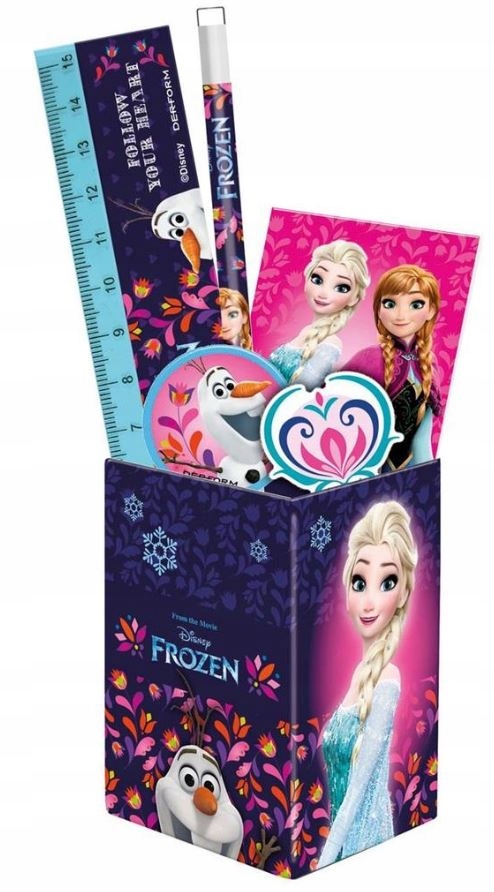 Zestaw przyborów do pisania Kraina Lodu Elsa
