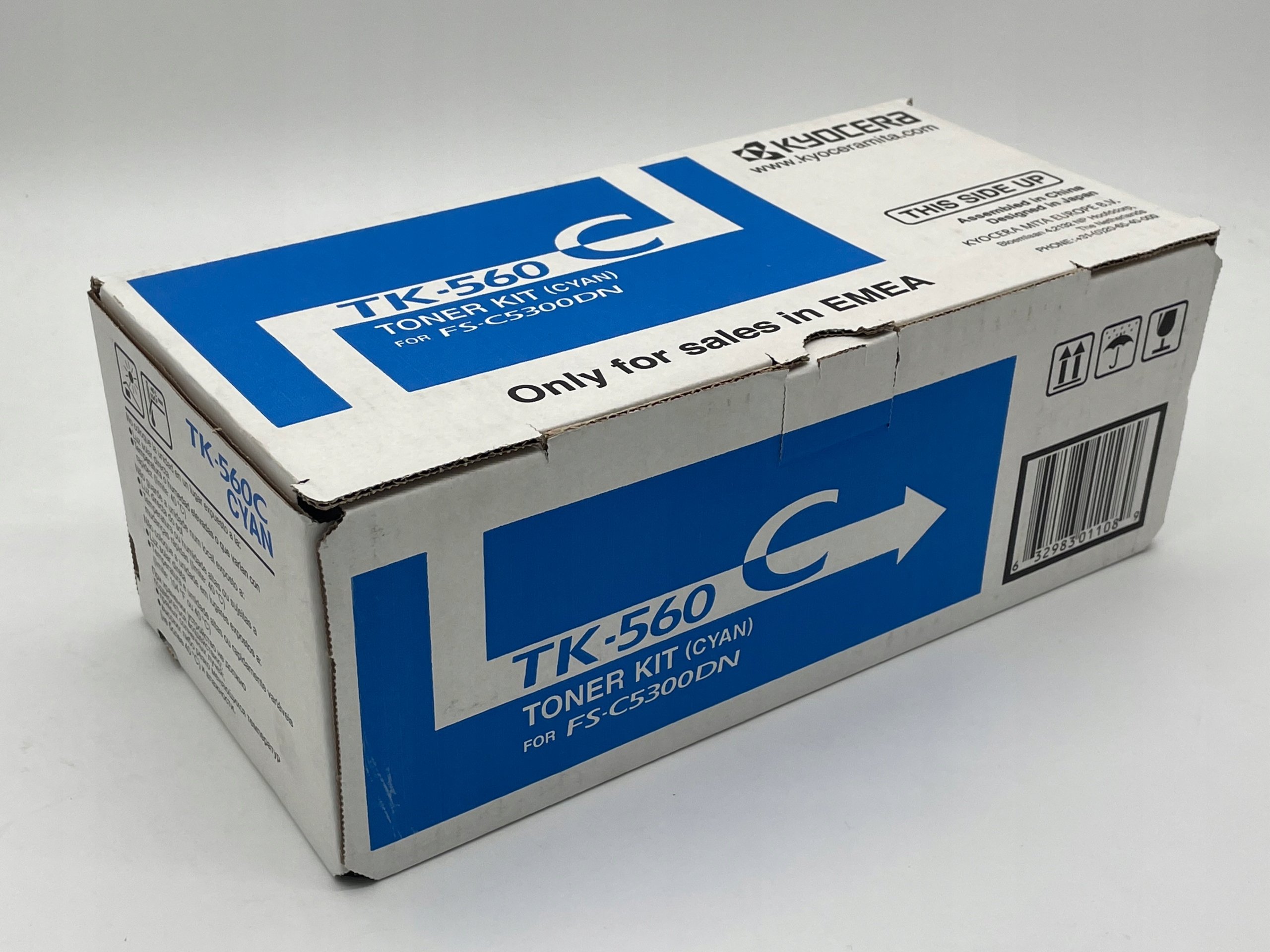 Kyocera TK-560C originálny toner cyan