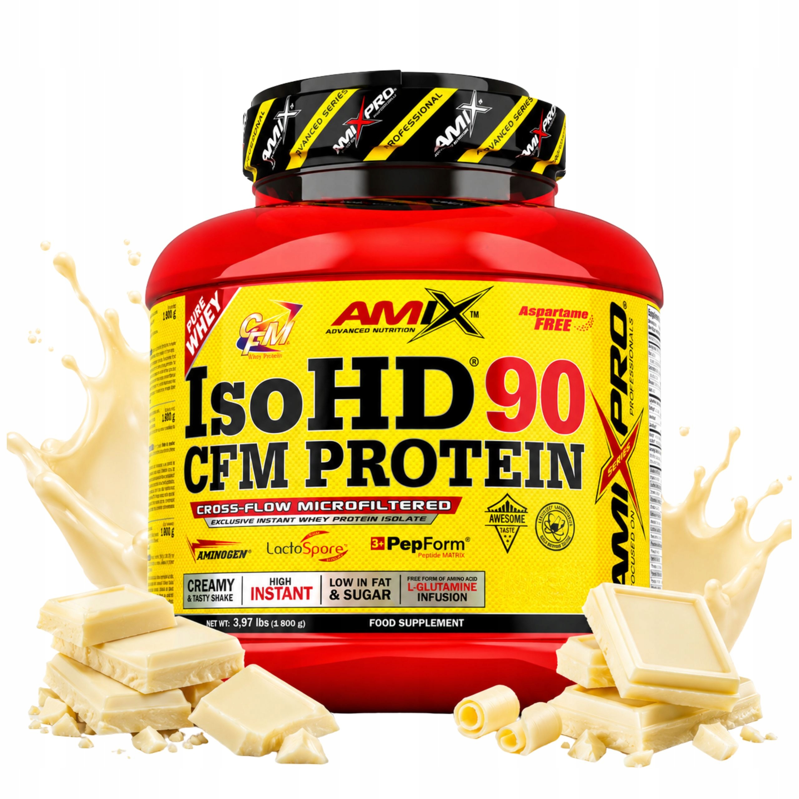 Protein na hubnutí pro ženy Protein Wpi Amix IsoHd Cfm 90
