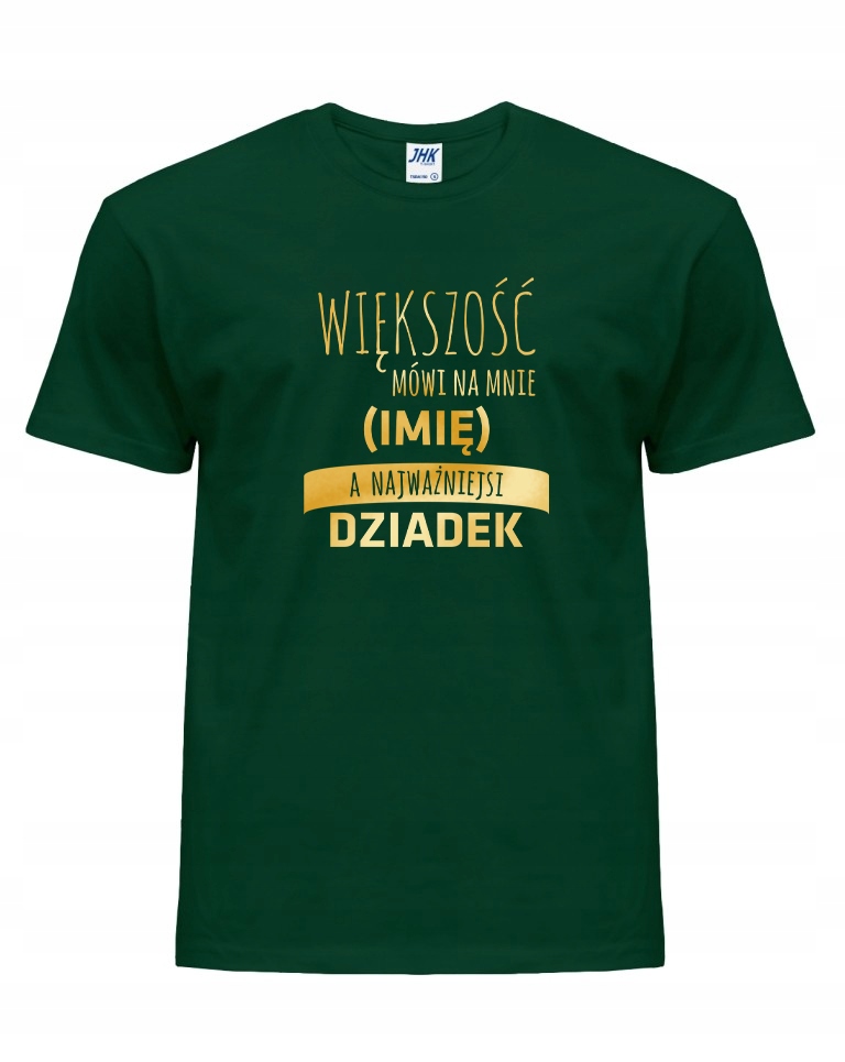 

Koszulka na Dzień Dziadka Dziadek Imię XXL